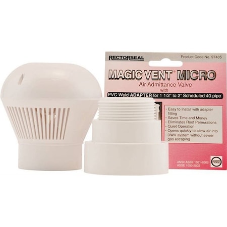 Vent Micro Magic 1-1/2F Thr